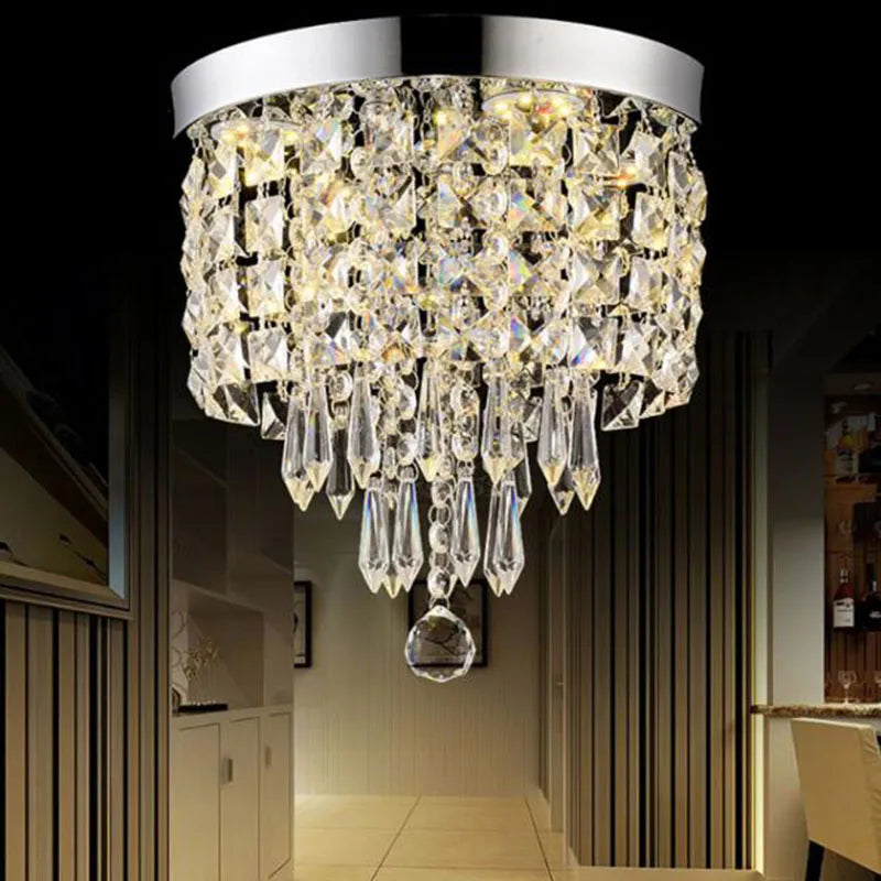 Afralia™ LED Round Ceiling Light: Bright Corridor Entrance Lamp, Room Lighting Solution