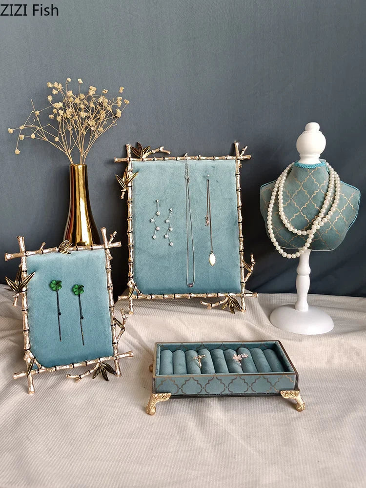 Afralia™ Jewelry Display Shelf: Stylish Desktop Ornaments and Storage Rack