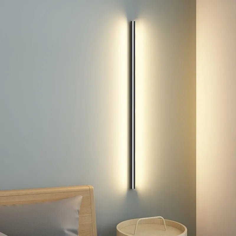 Afralia™ LED Cuboid Wall Lamp White Black Gold Sconces, Remote Control Dimming, Switch Lighting