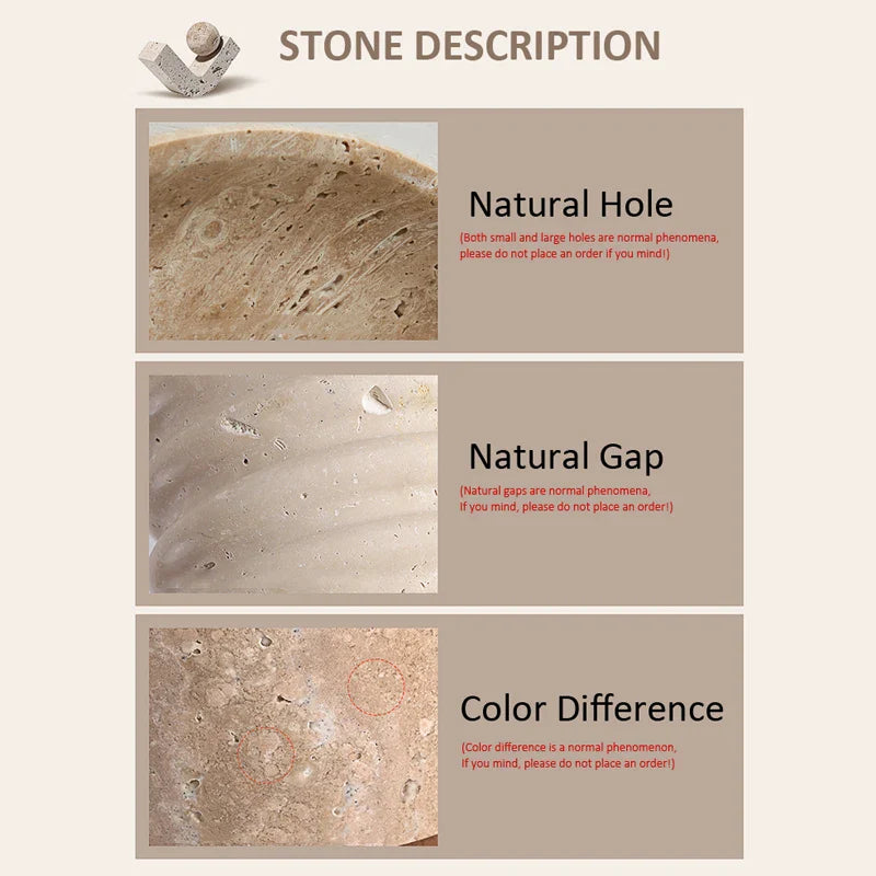 Afralia™ Yellow Marble Downlight Stone Ceiling Light for Foyer, Restaurant, Hotel & Balcony