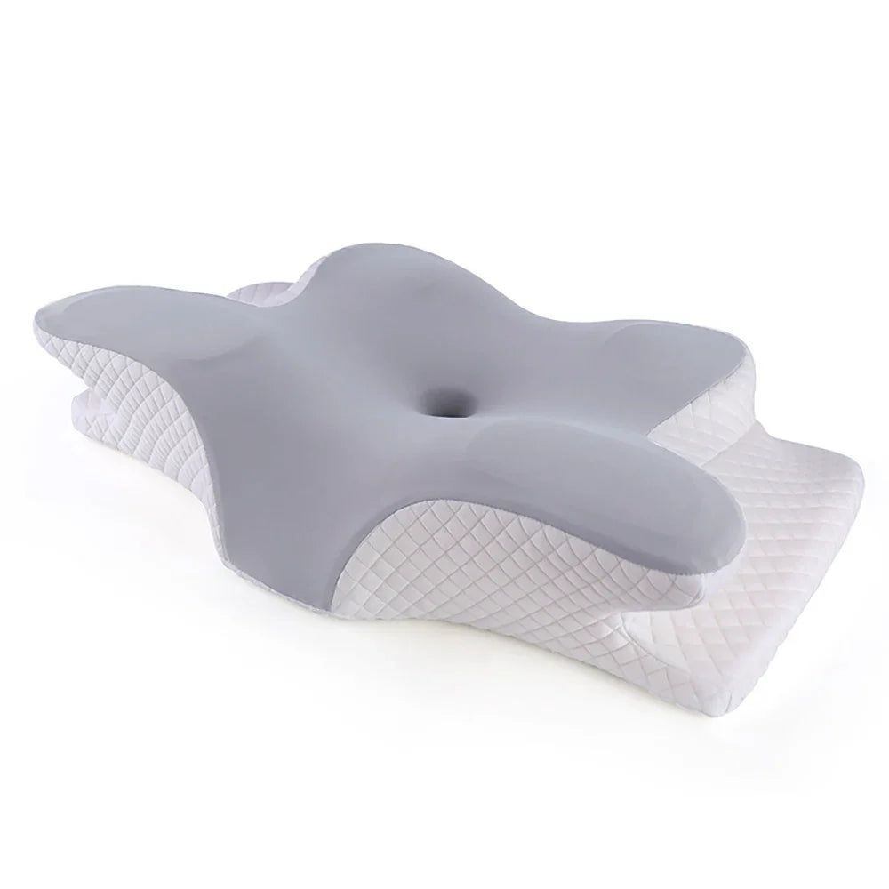 Afralia™ Memory Foam Butterfly Neck Pillow for Pain Relief and Relaxation