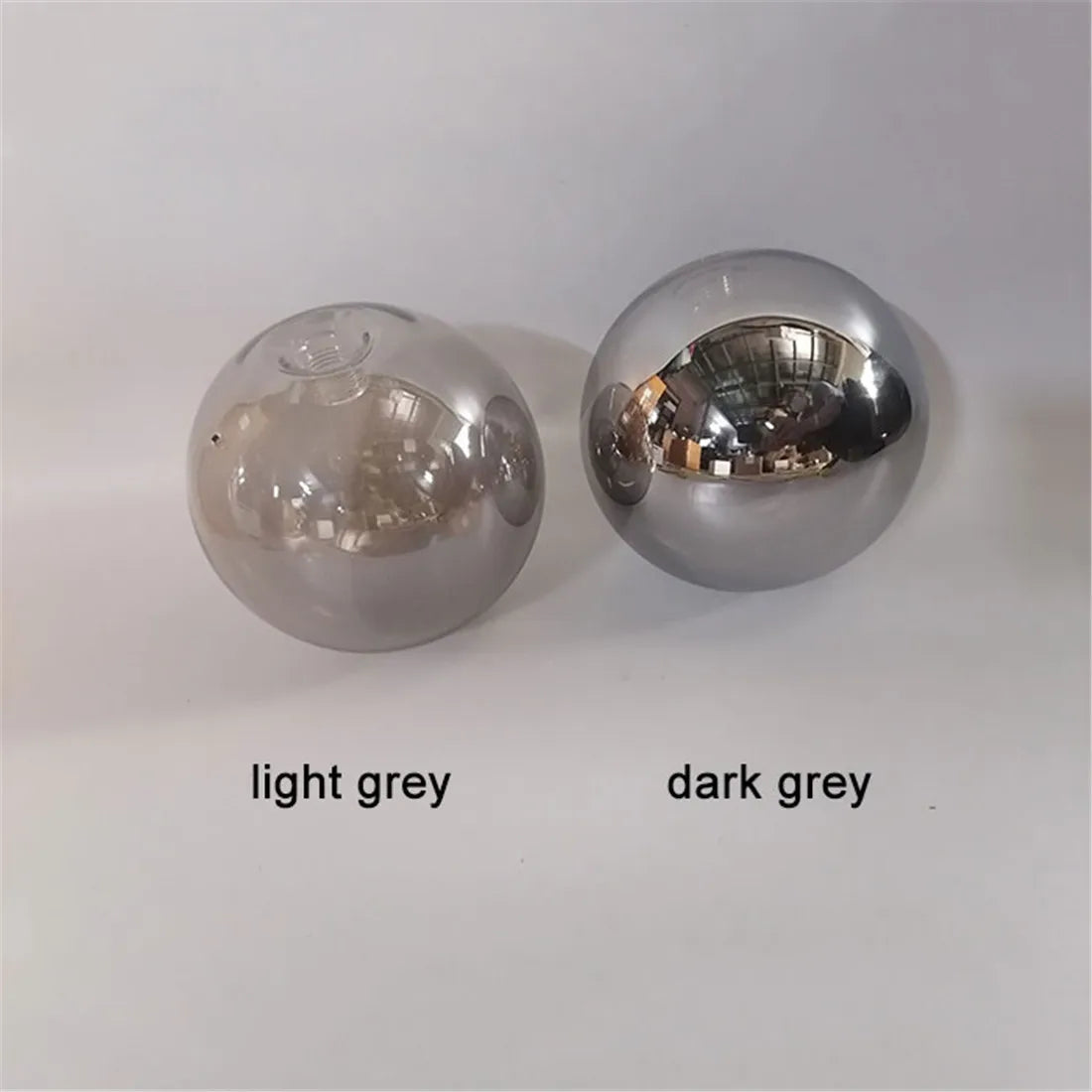 Afralia™ Glass Shade Replacement for Screw Thread Socket in Various Colors