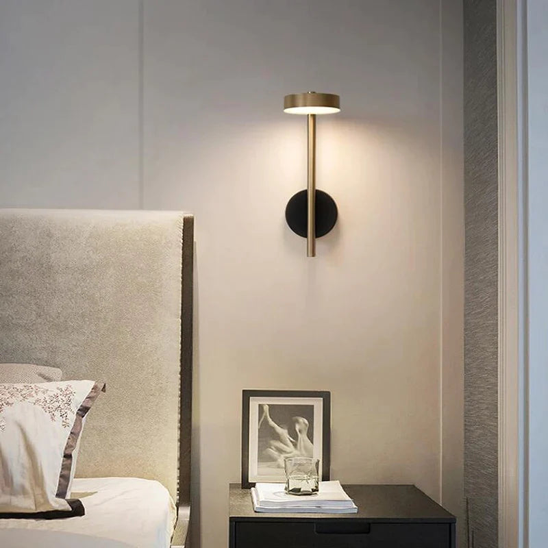 Nordic Rotating Wall Lamp for Aesthetic Spaces by Afralia™