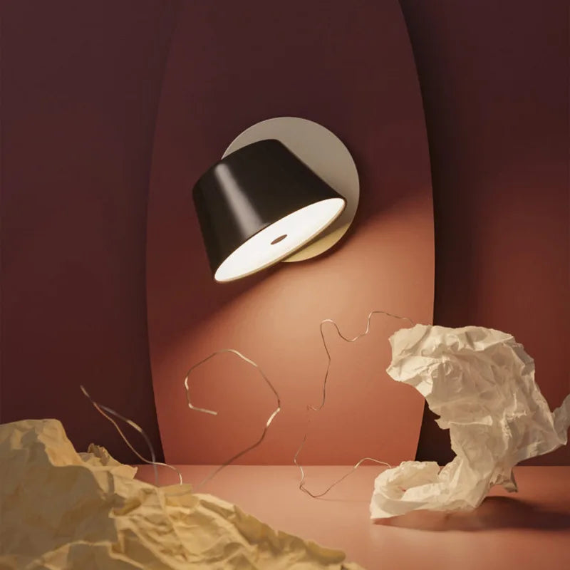Afralia™ Rotating Wall Lamp: Nordic Reading Lights for Room, Restaurant, Hotel - Designer Wall Lamp