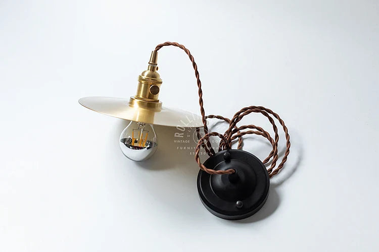 Afralia™ Brass Chandelier: American Industrial Style for Bar, Cafe, Restaurant, Corridor Lighting
