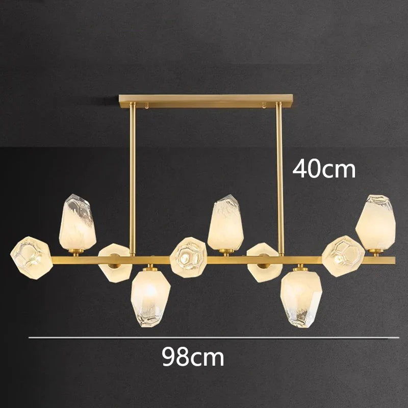 Afralia™ LED Pendant Light Chandeliers for Modern Home Decor Living Room Dining Room Lighting