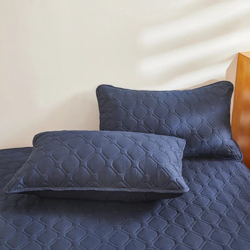 Afralia™ Waterproof Fitted Sheet for Twin Full Queen King Size Mattress