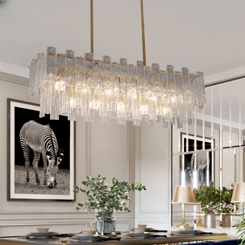 Afralia™ Crystal Chandelier: Postmodern LED Pendant Light for Home Decor