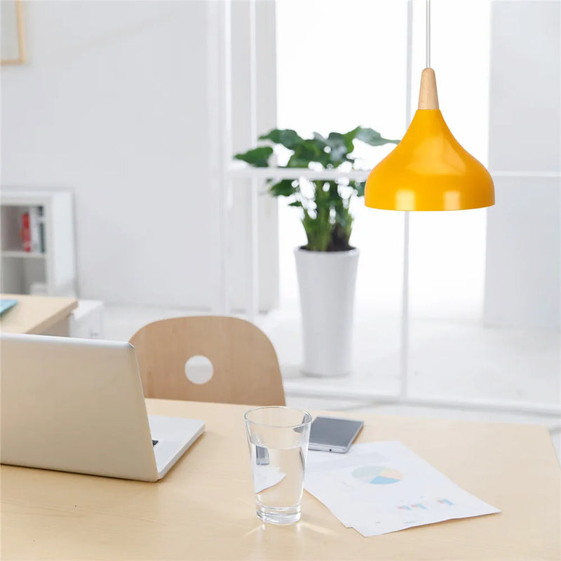 Afralia™ Modern LED Pendant Lights Bedside Chandelier for Cafe Store Ceiling Lighting