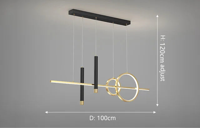 Afralia™ Scandinavian Style LED Pendant Lights for Home Decoration and Indoor Lighting.