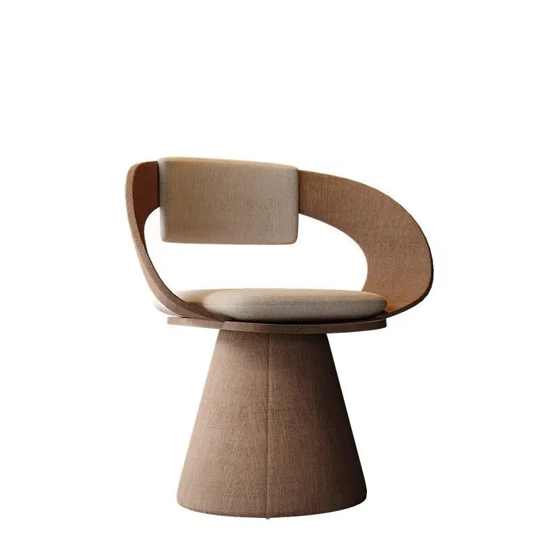 Afralia™ Rotating Dressing Stool: Modern Luxury Living Room Chair
