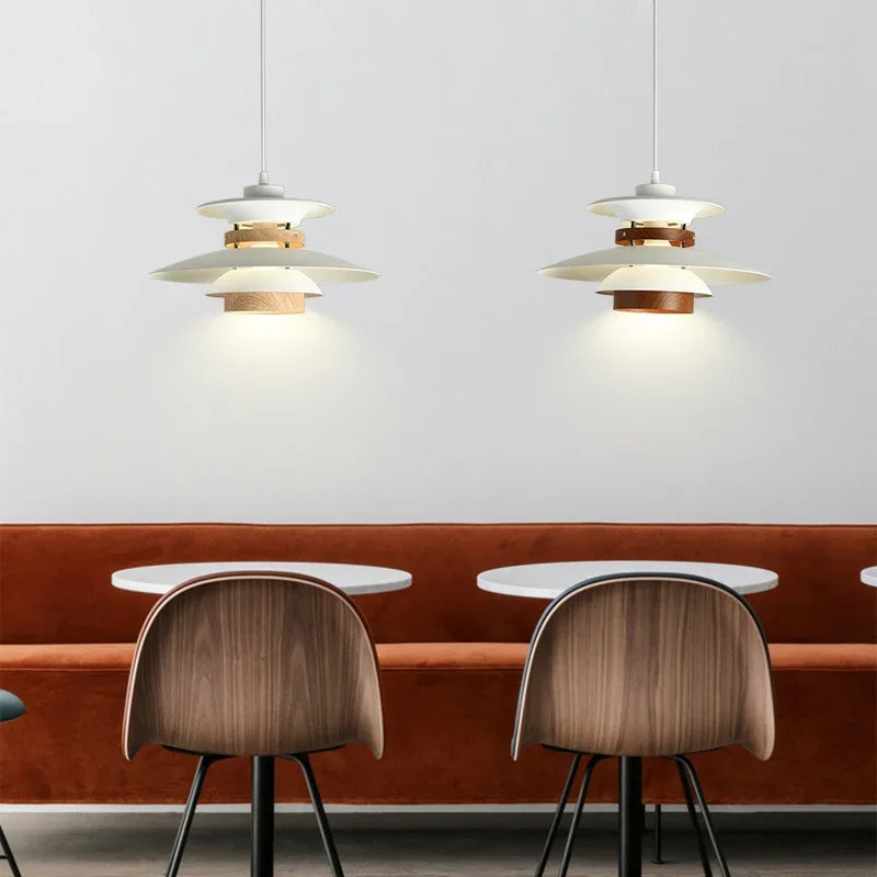Afralia™ Umbrella Shape LED Pendant Lamp for Vibrant Home Decor