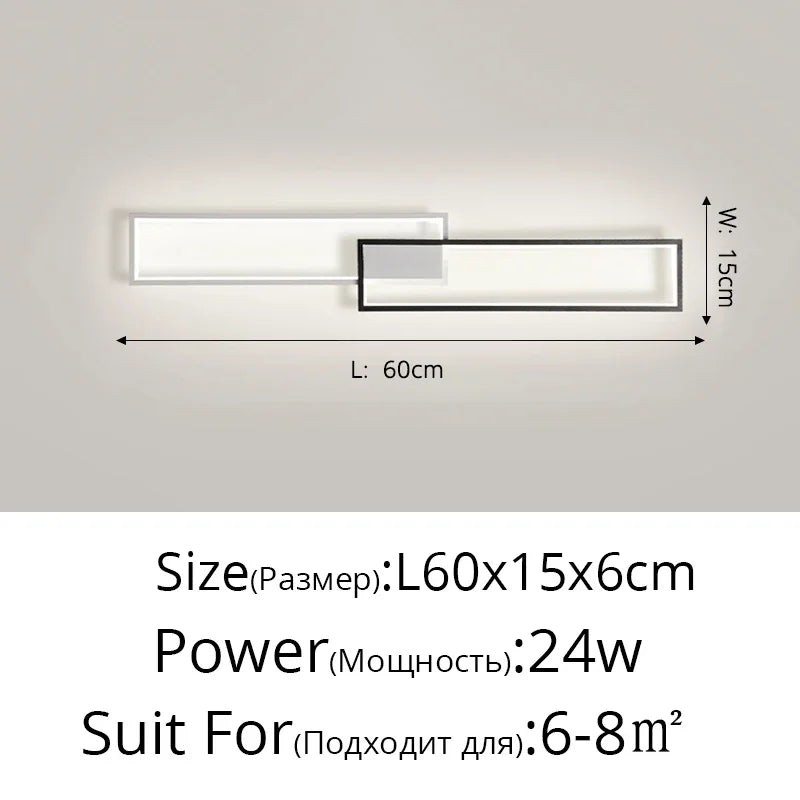 Afralia™ LED Ceiling Light: Modern Fixture for Living Room, Kitchen & Hallway Lighting