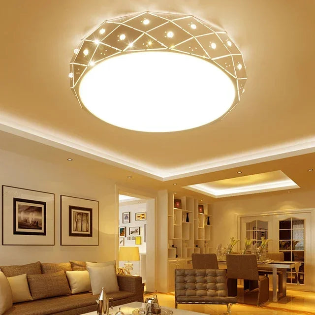 Afralia™ Pink Kawaii LED Ceiling Light for Girl's Bedroom