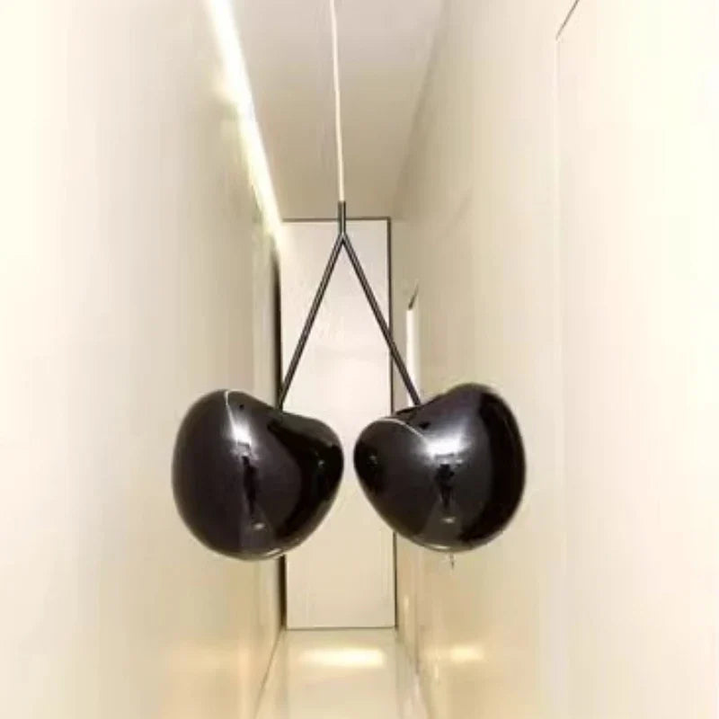 Afralia™ Modern Cherry Ceiling Chandelier for Living Room, Bar, Dining Room & Children's Room