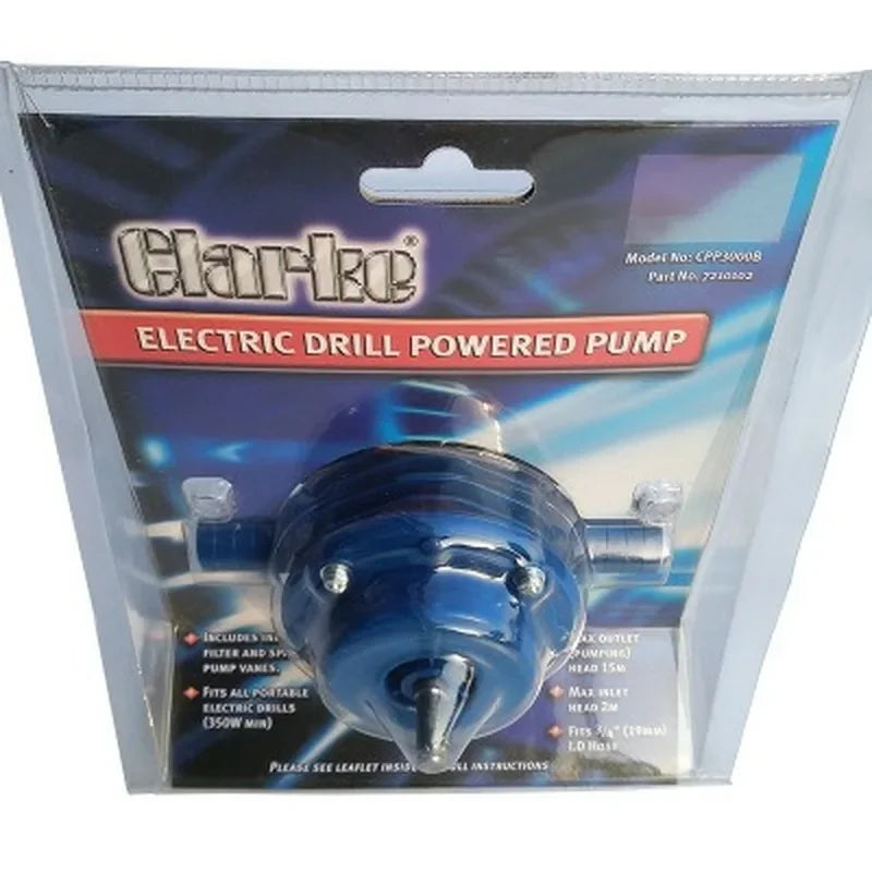 Afralia™ Blue Self-Priming DC Centrifugal Pump for Household and Hand Electric Drill