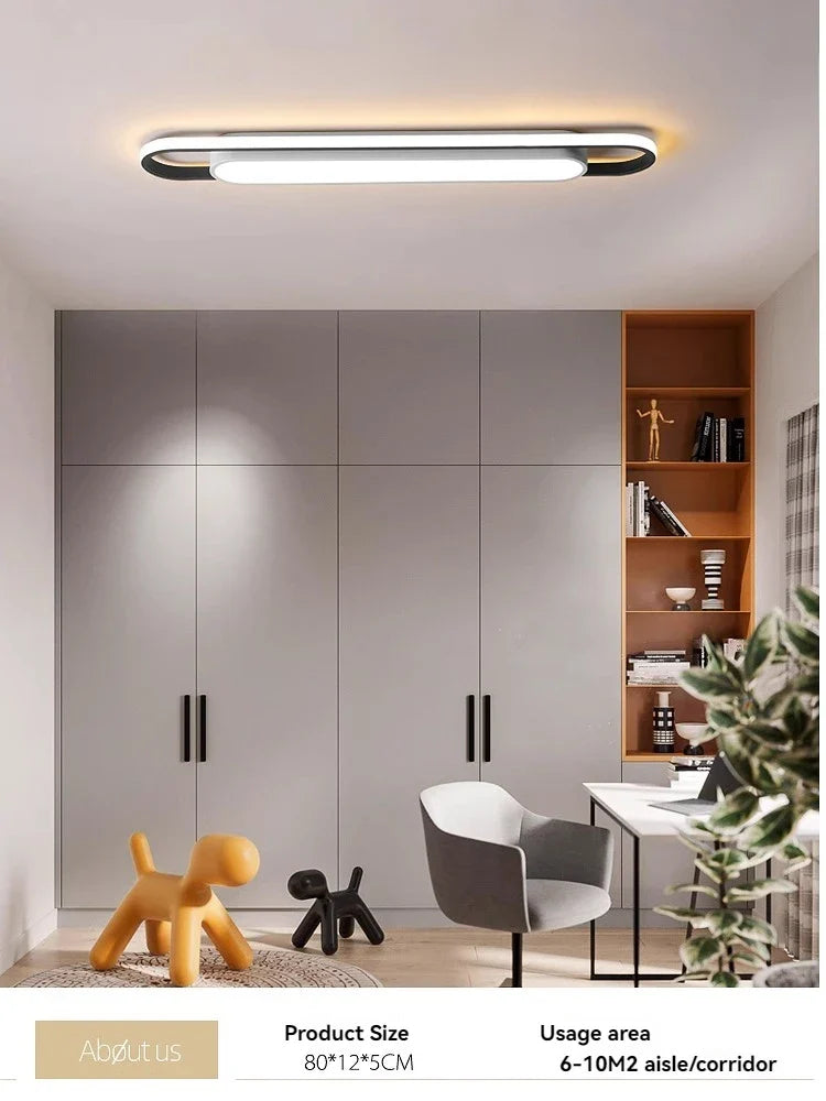 Afralia™ Modern Led Ceiling Light for Kitchen Home Decor Chandelier Dining Bedrooms
