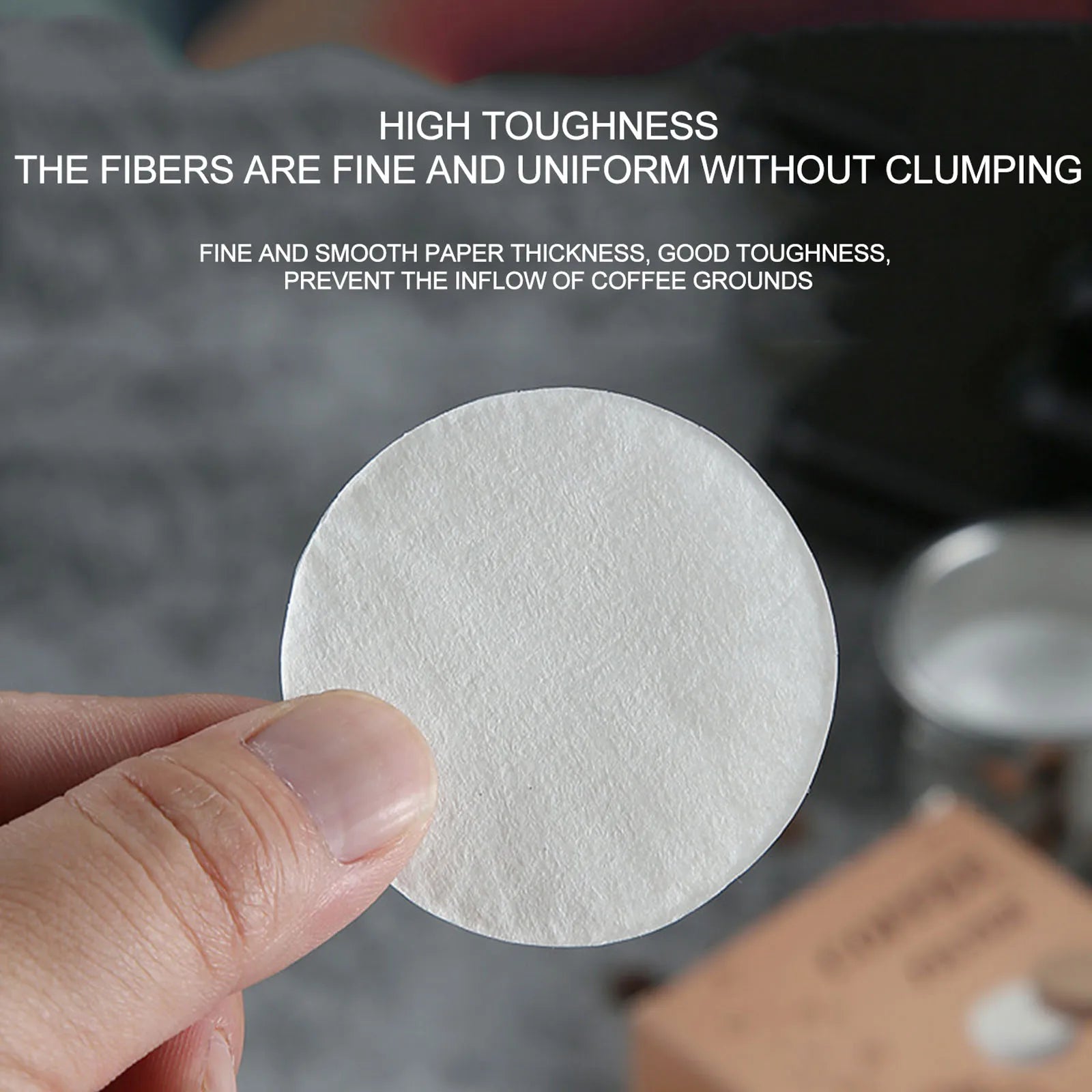 Afralia™ Espresso Portafilter Special Powder Bowl Water Filter Paper 100Pack