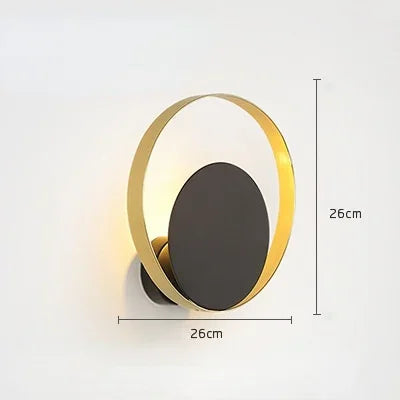 Afralia™ Elegant LED Wall Sconce - Nordic Bedroom & Living Room Decor Light