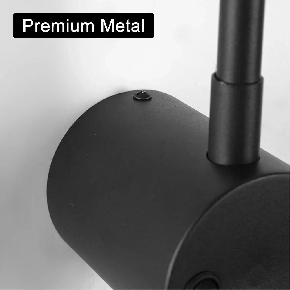 Afralia™ LED Wall Lamp: Modern Bedside Reading Light for Bedroom, Bathroom & Indoor Décor