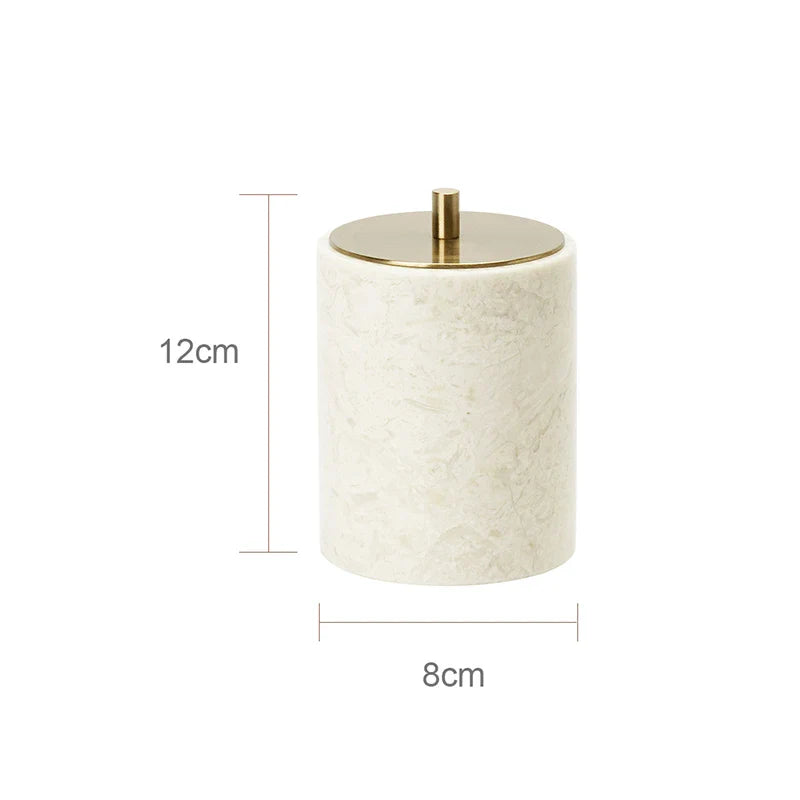 Afralia™ Marble Bathroom Set: Soap Dish, Holder, Vanity Tray - Elegant Bathroom Accessories