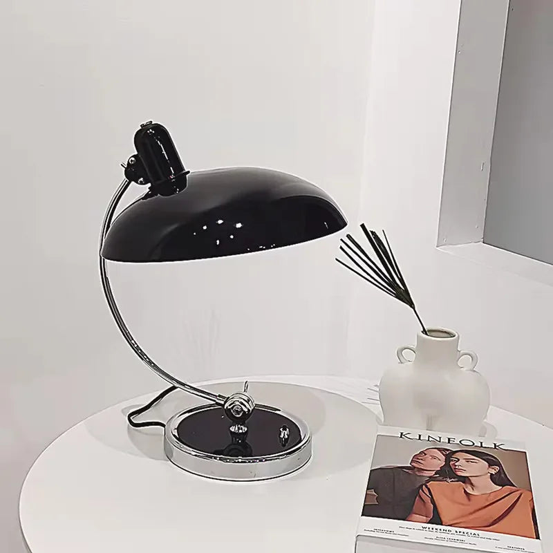 Afralia™ Minimalist Desk Lamp, Classic Retro Nordic Table Lamp for Office and Bedroom