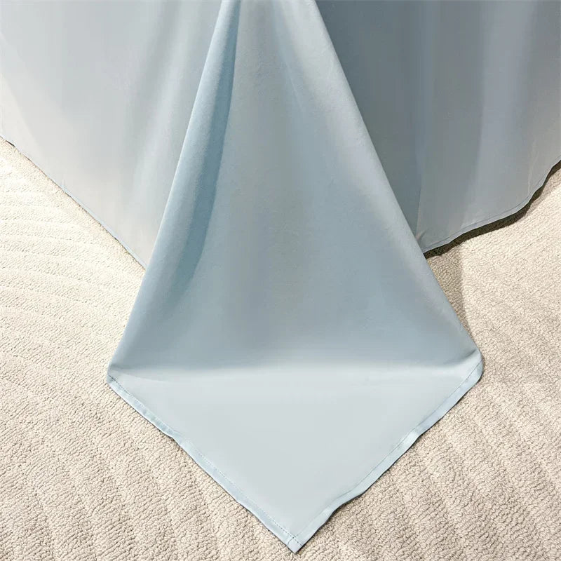 Afralia™ Lyocell Cotton Bed Linens Set Queen King Size