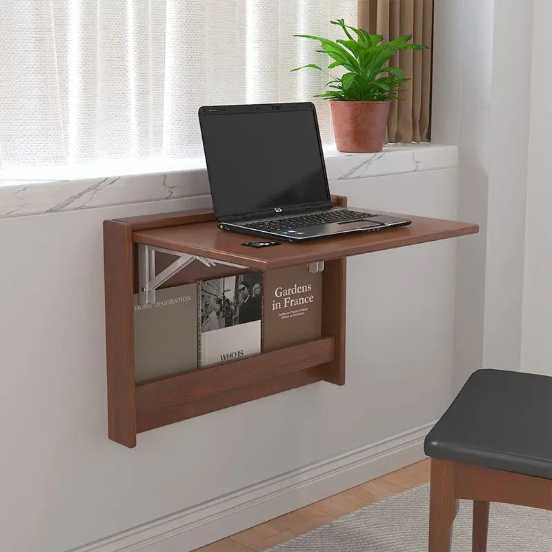 Afralia™ Corner Computer Desk Folding Table for Home Office Study Bedroom Furniture