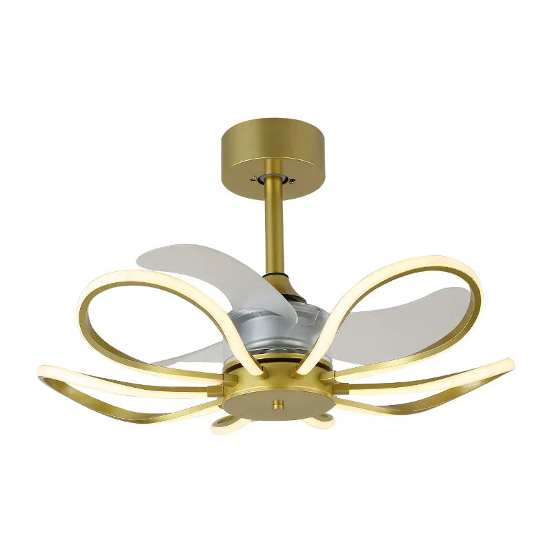 Afralia™ Fan Ceiling Lamp Chandelier, Postmodern Nordic Design for Restaurant & Bedroom