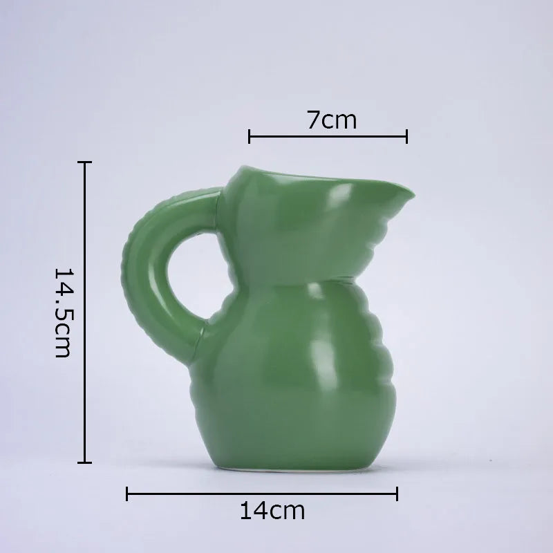 Afralia™ Multicolour Ceramic Vase for Modern Room Decor