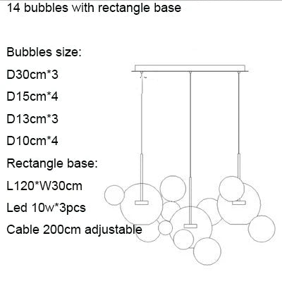 Afralia™ Nordic Mickey LED Glass Ball Pendant Light for Home Decor and Kitchen Lighting