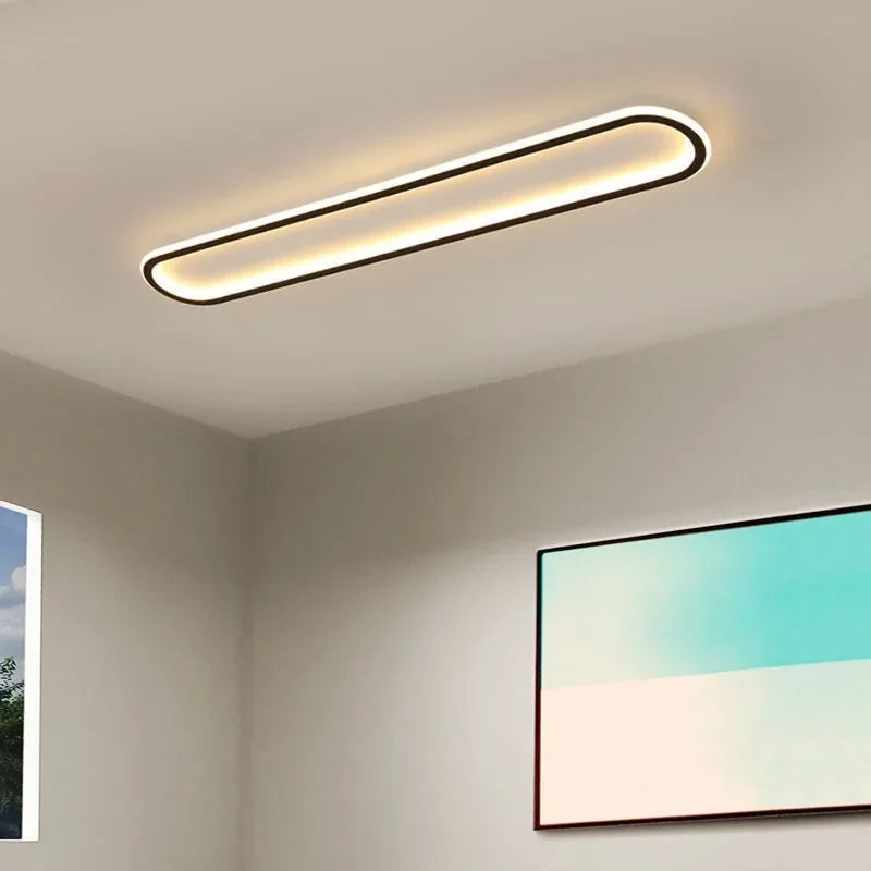 Afralia™ LED Ceiling Lights: Modern Aisle Cloakroom Corridor Balcony Fixture for Home Lighting