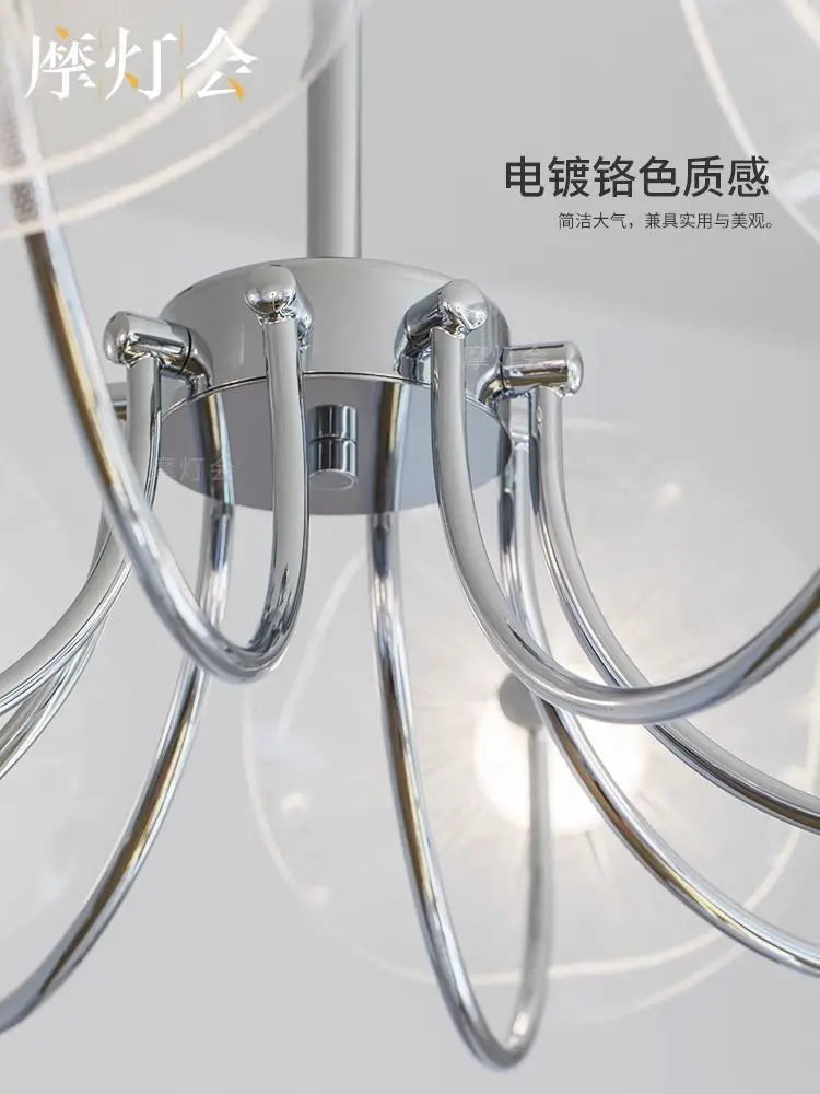Afralia™ Modern LED Ceiling Pendant Chandelier for Luxurious Home Decor