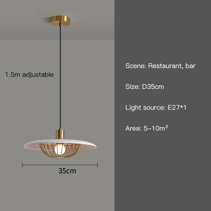 Afralia™ Nordic Chandeliers LED Pendant Ceiling Lamp for Dining Room and Kitchen