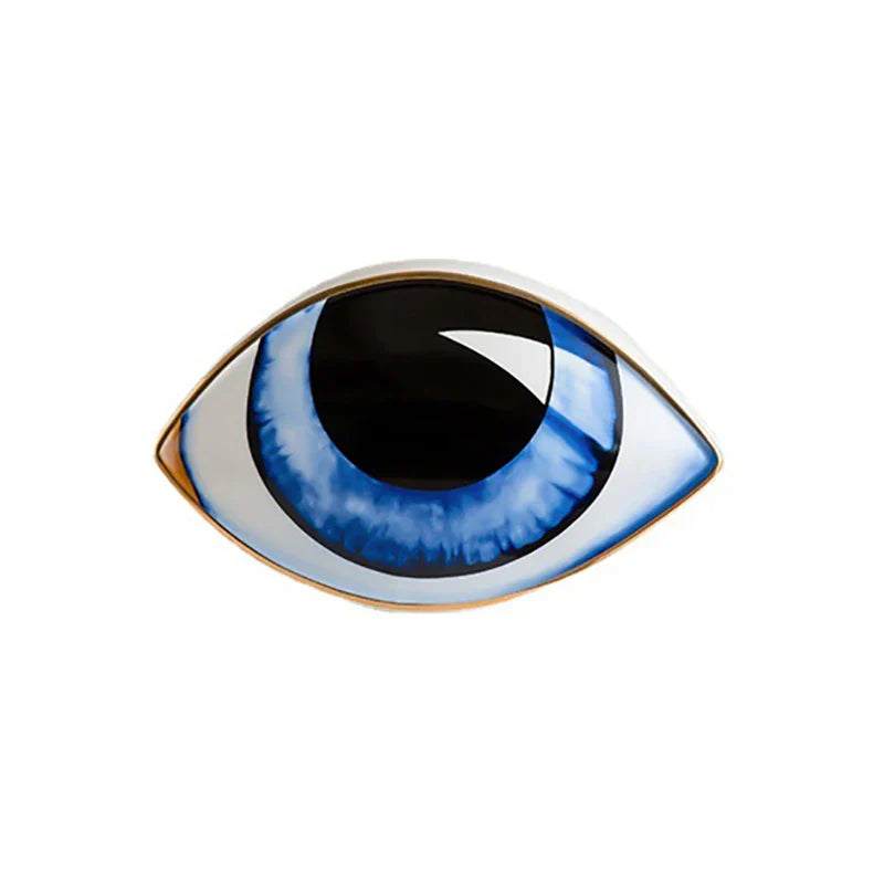 Afralia™ Evil Eye Sculptures Devil's Eye Charm Desktop Ornaments Feng Shui Decoration