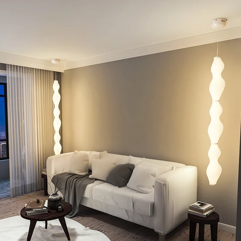 Afralia™ Modern Design LED Pendant Lights for Living Dining Bedroom Chandeliers