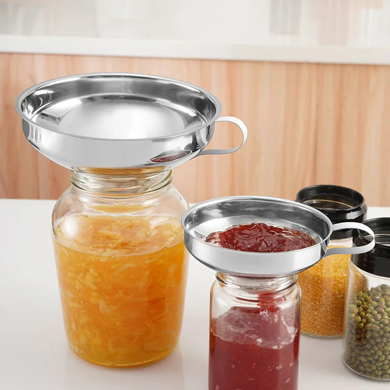 Afralia™ Wide Mouth Canning Funnel for Liquid, Oil, Wine, Water, Spices - Kitchen Essential