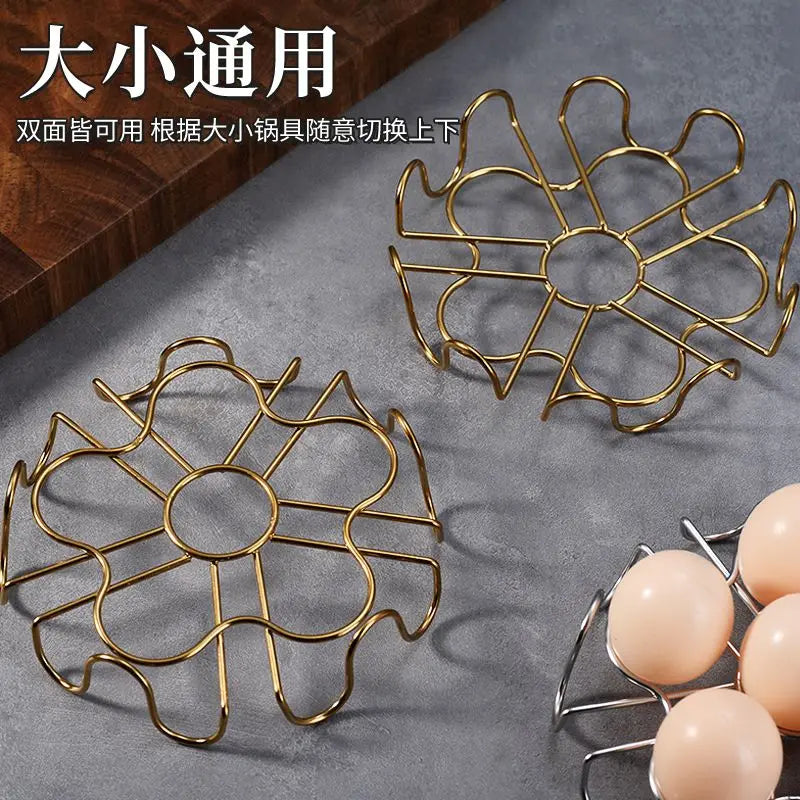 Afralia™ Stainless Steel Steaming Racks Pressure Cooker Basket for Instant Pots