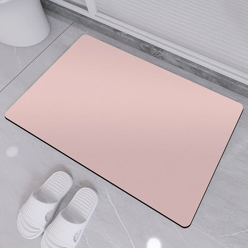 Afralia™ Diatom Ooze Bath Rug: Super Absorbent Non-slip Mat for Bathroom & Toilets