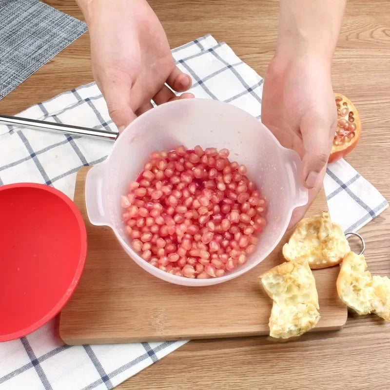 Afralia™ Silicone Pomegranate Peeling Machine - Kitchen Tool for Easy Fruit Peeling.