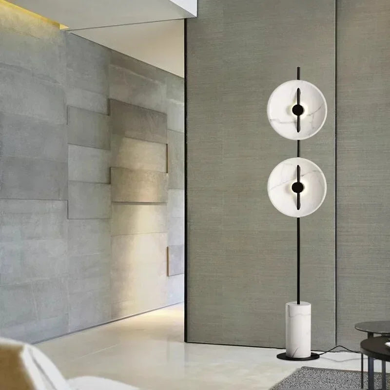 Nordic LED Floor Lamp by Afralia™ - Modern Lighting for Home Decor