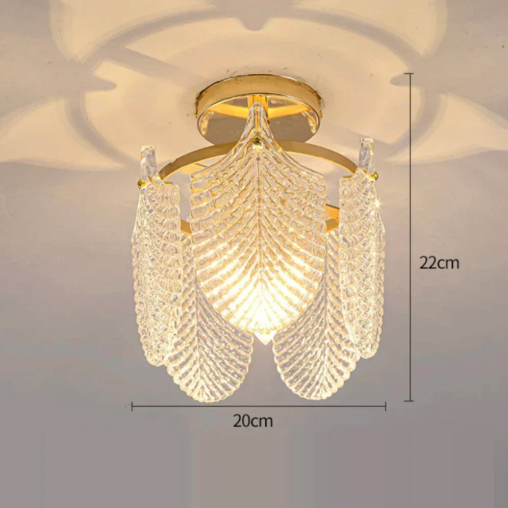 Afralia™ Tree Branch Chandelier: Metal Art Glass Hanging Lamp for Living Room and Kitchen