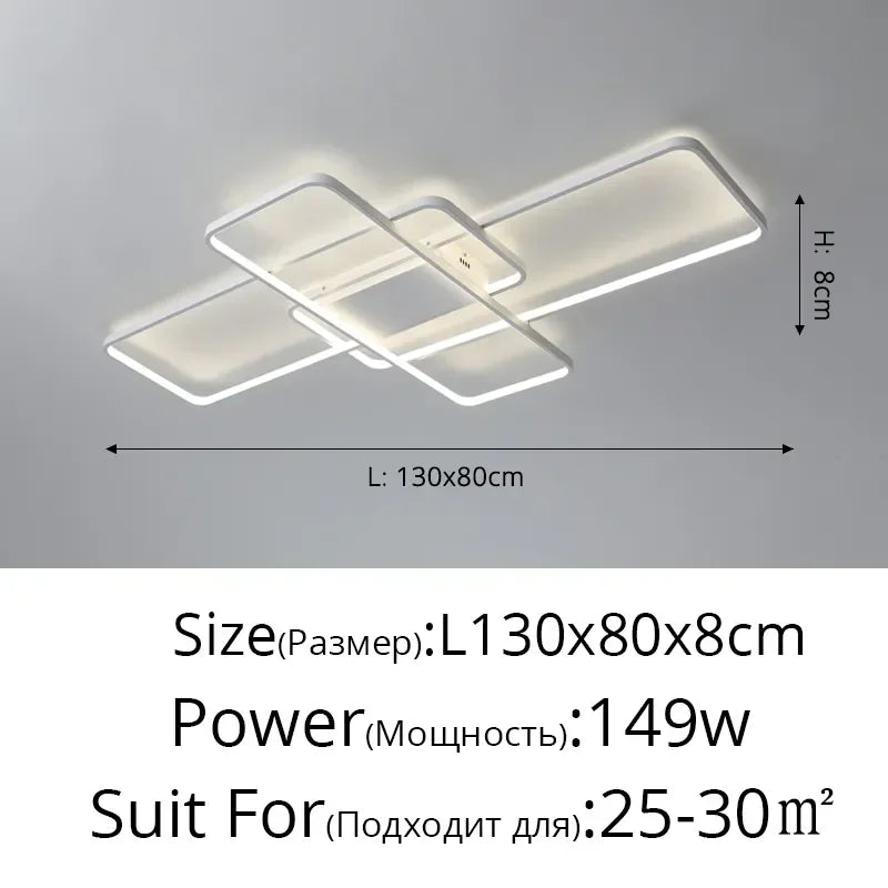 Afralia™ Dimmable Ceiling Chandeliers for Living Bedroom Dining Room Lighting