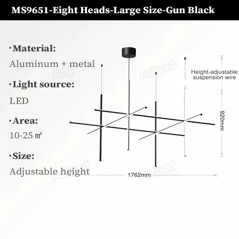 Afralia™ Post-Modern Gold LED Chandelier, Elegant Lighting for Living Room, Kitchen, Bar