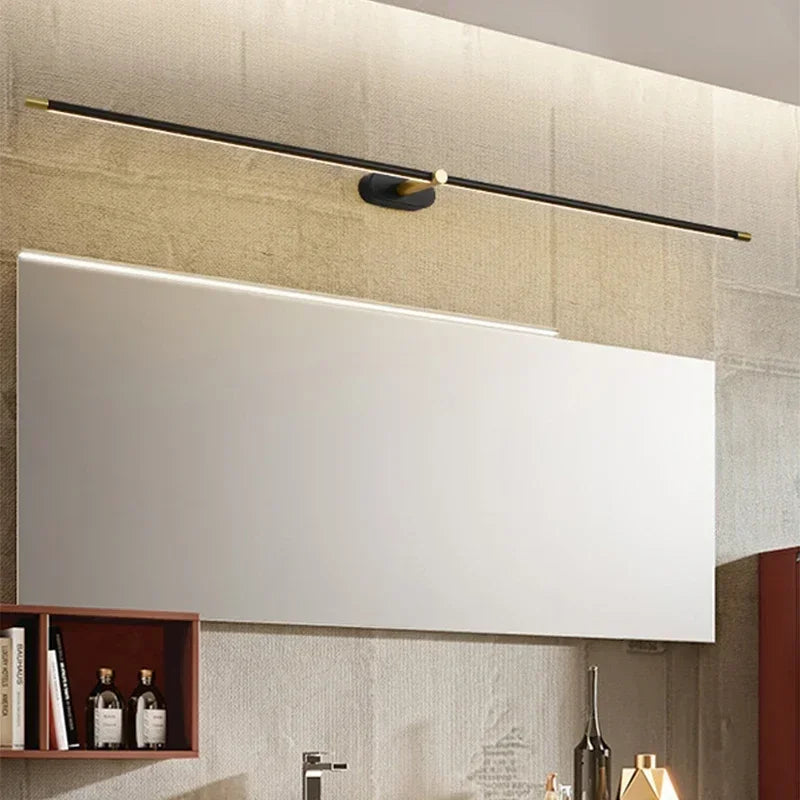 Afralia™ Slim Wall Sconce Lamps: Bathroom Bedroom Bedside Ceiling Light for Corridor