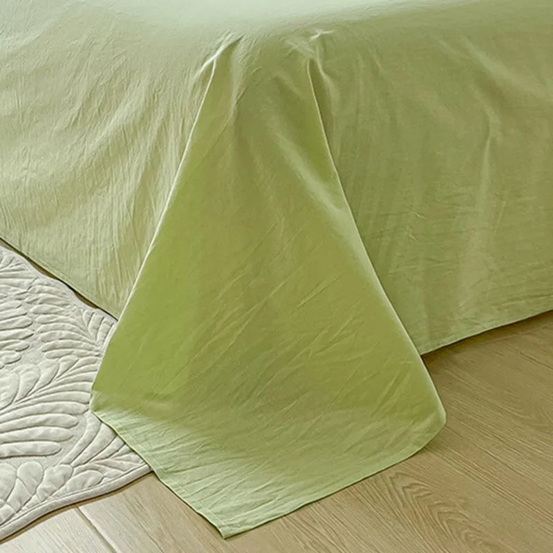 Afralia™ Checkered Single Bed Sheet - Skin-Friendly and All Seasons Bed Linen