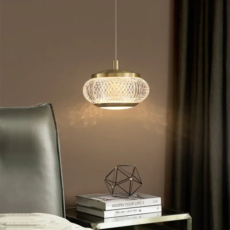 Afralia™ Rotatable Nordic Chandelier: Multi-Styling LED Round Ceiling Pendant Lamp