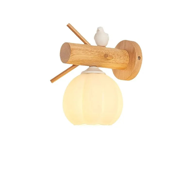 Afralia™ Eye-Care Wall Lamp: Creative Nordic Style LED Lighting for Bedroom, Rotatable Design