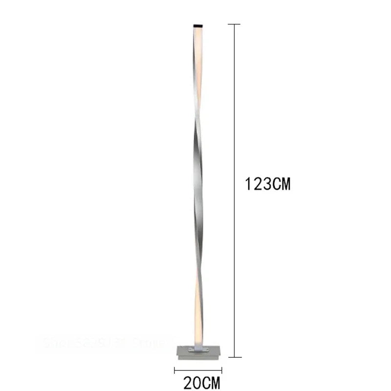 Afralia™ LED Floor Lamp for Modern Home Decor, Bright Standing Light for Living Room