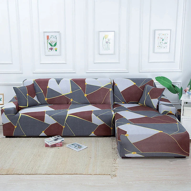 Afralia™ Stretch Sofa Cover Slipcover Print Seater Couch Protector